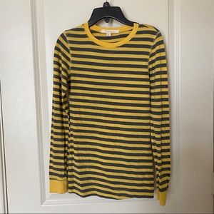 Striped long sleeve shirt